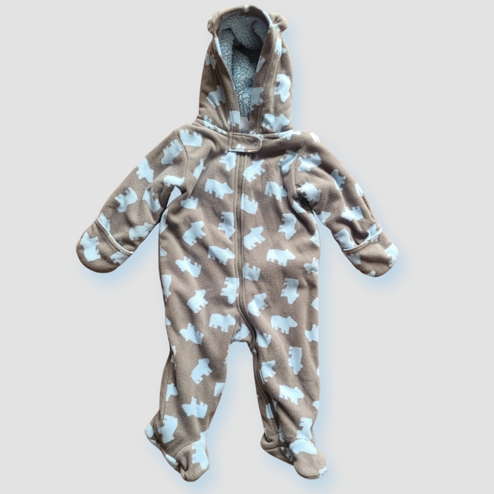 Carter's 9 month hooded fleece unisex baby bunting